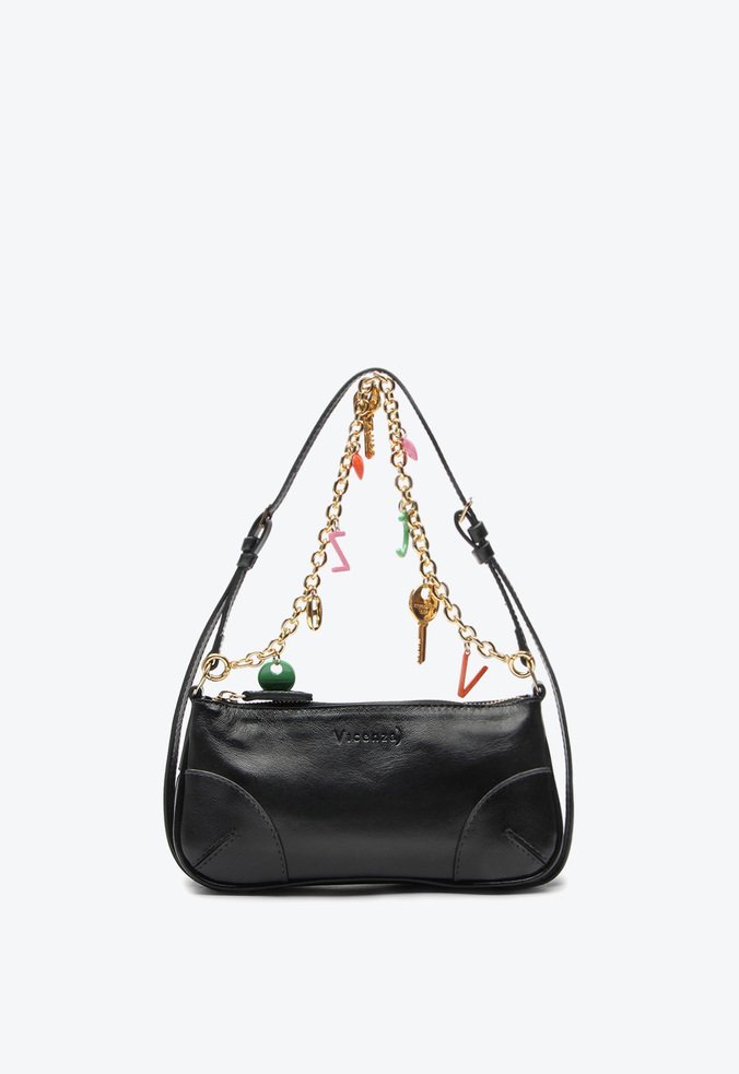 Bolsa Shoulder Karol Pequena Preto