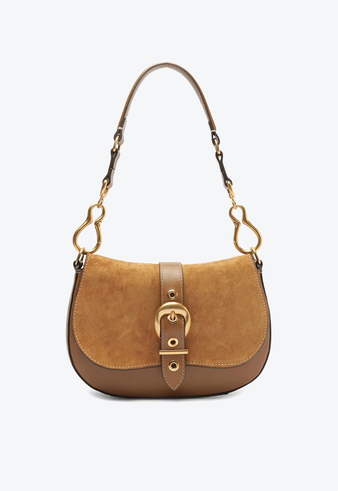 Bolsa Shoulder Samanta Média Caramelo