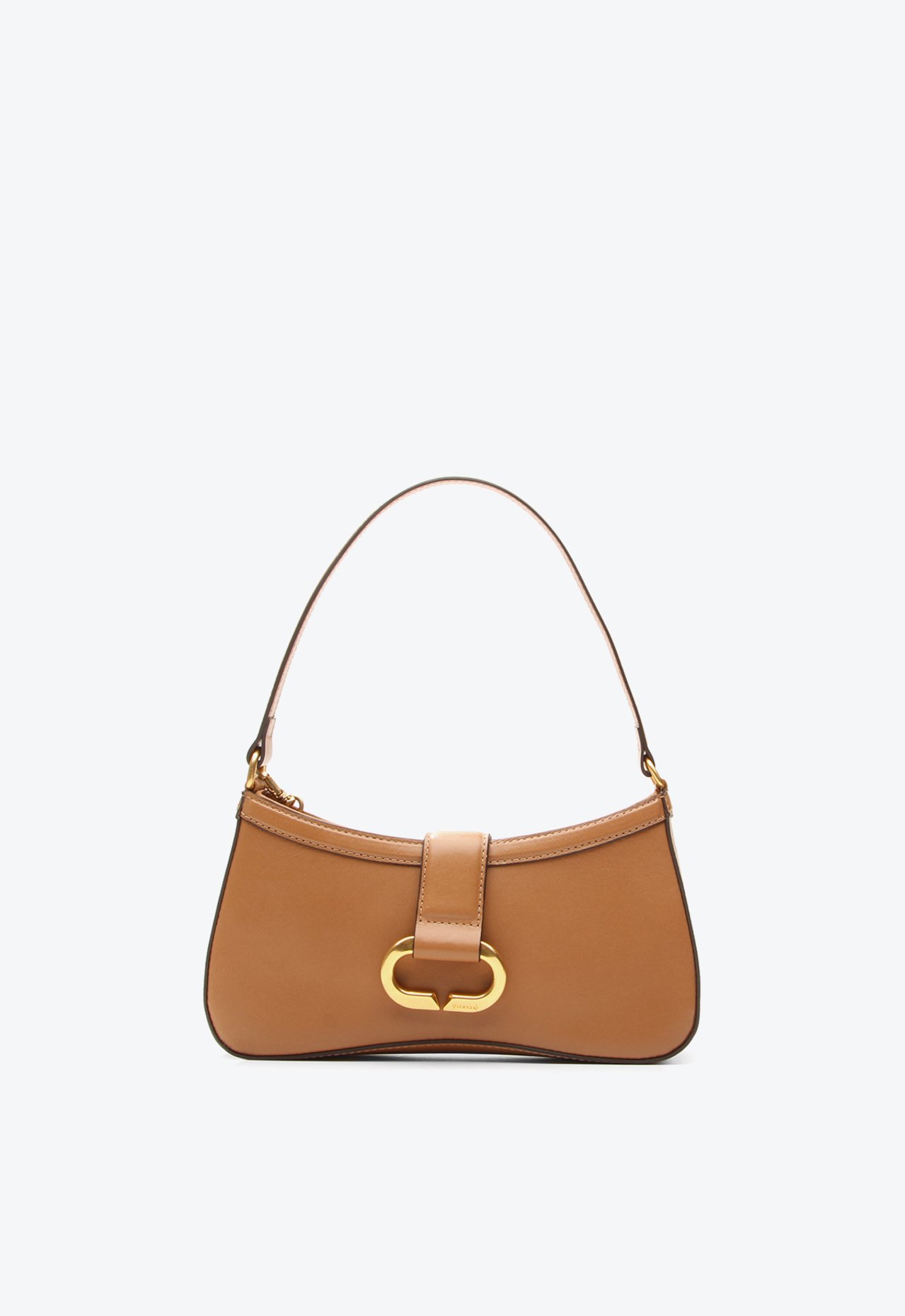 「t」B'sweet Bolsa Shoulder Luna Pequena Caramelo | Vicenza