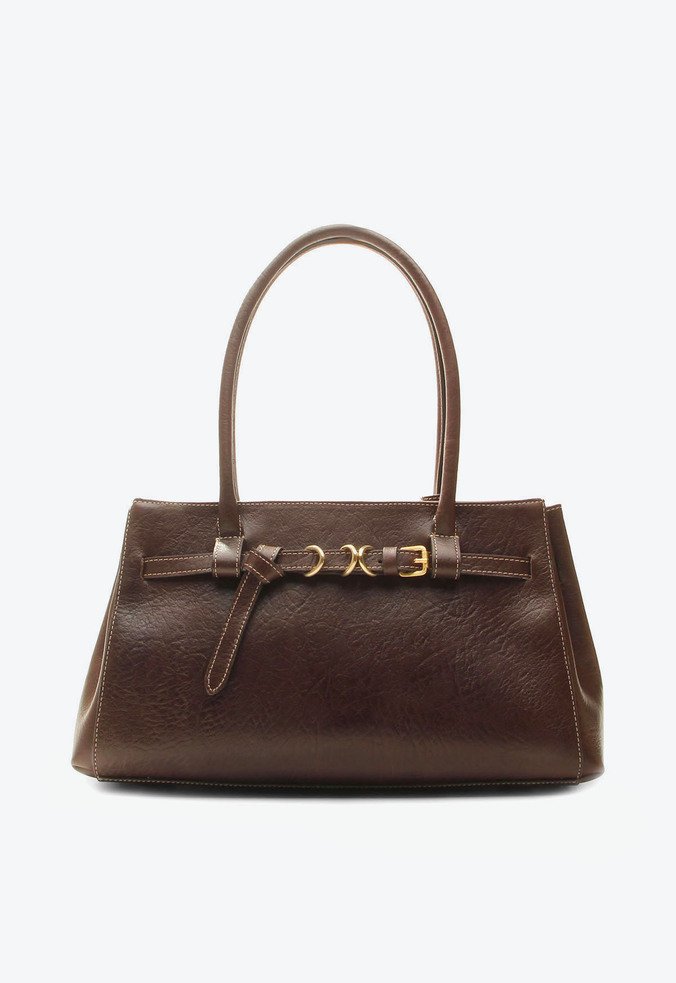 Bolsa Tote Margot Grande Marrom