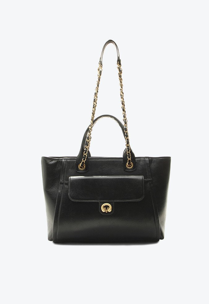 Bolsa Tote Cecilia Média Preto