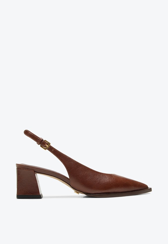 Slingback Dhalya Marrom