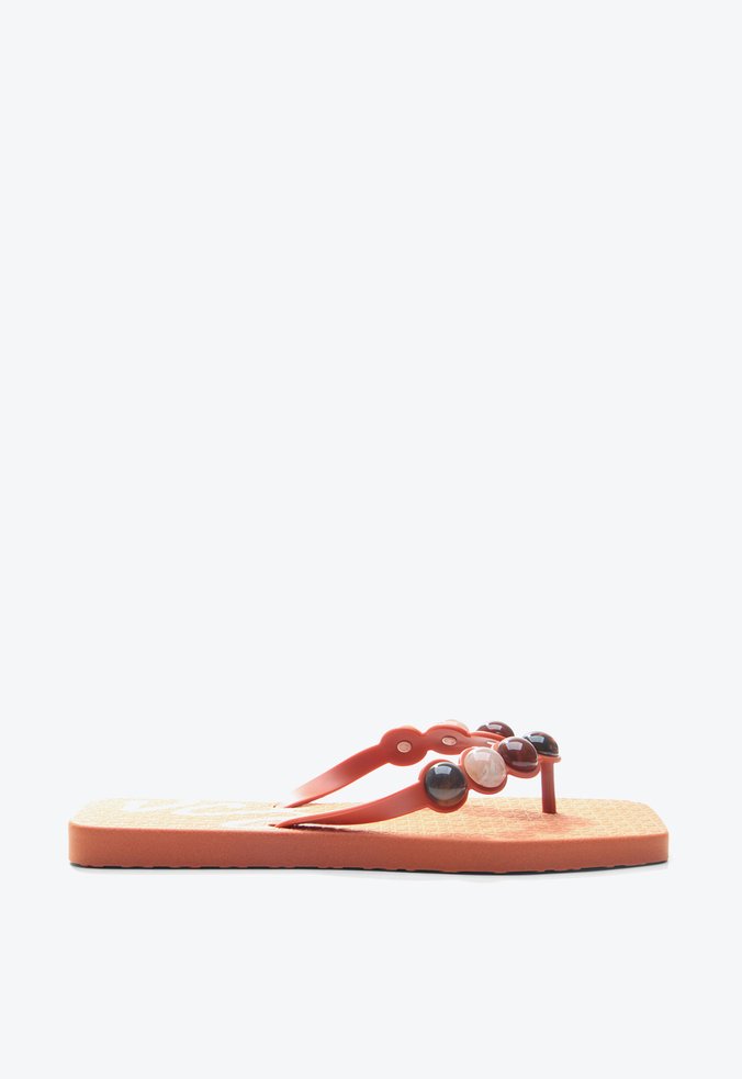 Chinelo Flip Flop Marrom