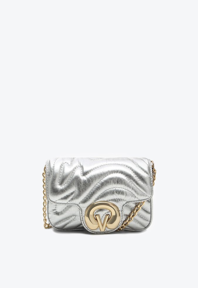 Bolsa Tiracolo Lily Pequena Prata