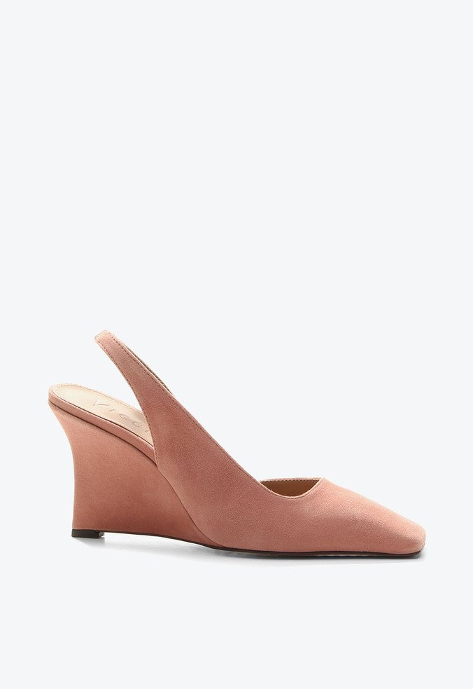 Slingback Anabela Perry Rosa