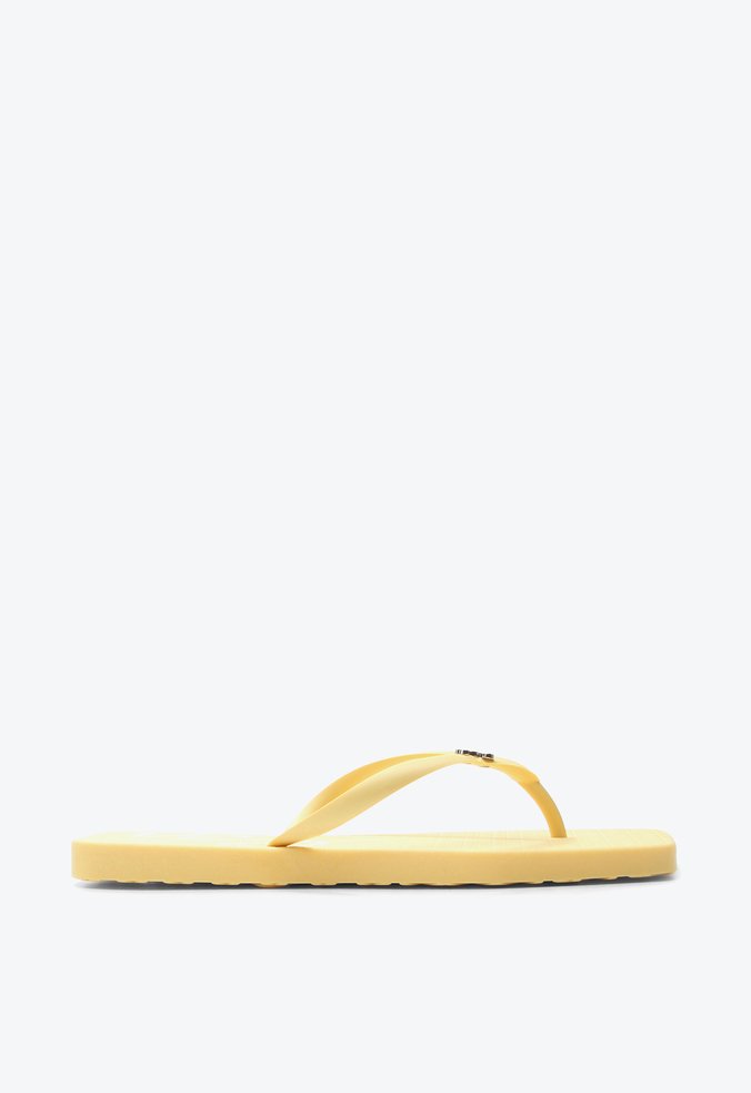 Flat Chinelo Fancy Flop Bege + Canga VCZ