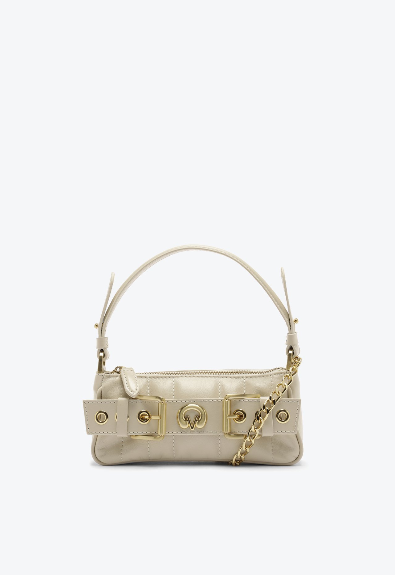 Bolsa Shoulder Lien Pequena Bege | Vicenza