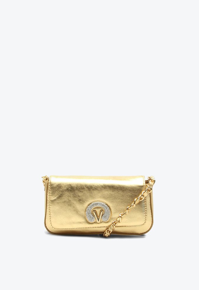 Bolsa Tiracolo Manuela Pequena Dourada