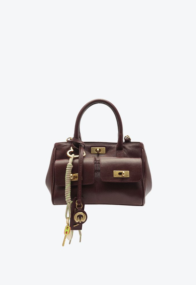 Bolsa Tote Bethany Pequena Bordô