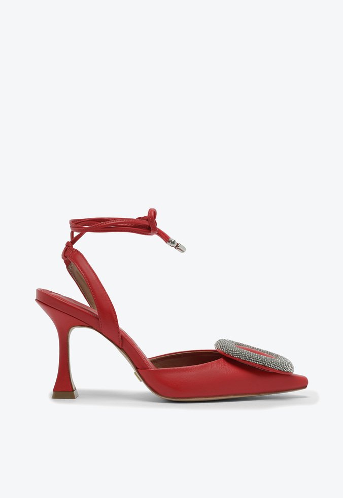 Slingback Whitney Vermelho