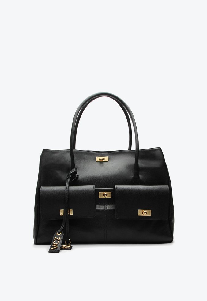 Bolsa Tote Bethany Média Preto