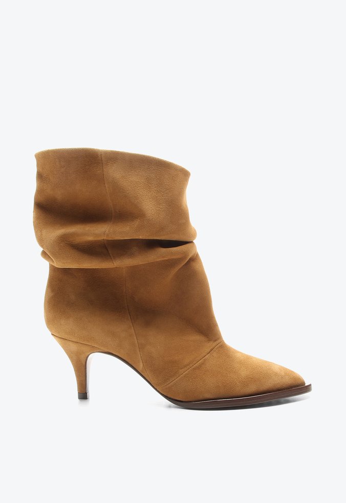 Bota Pilow Caramelo Camurça
