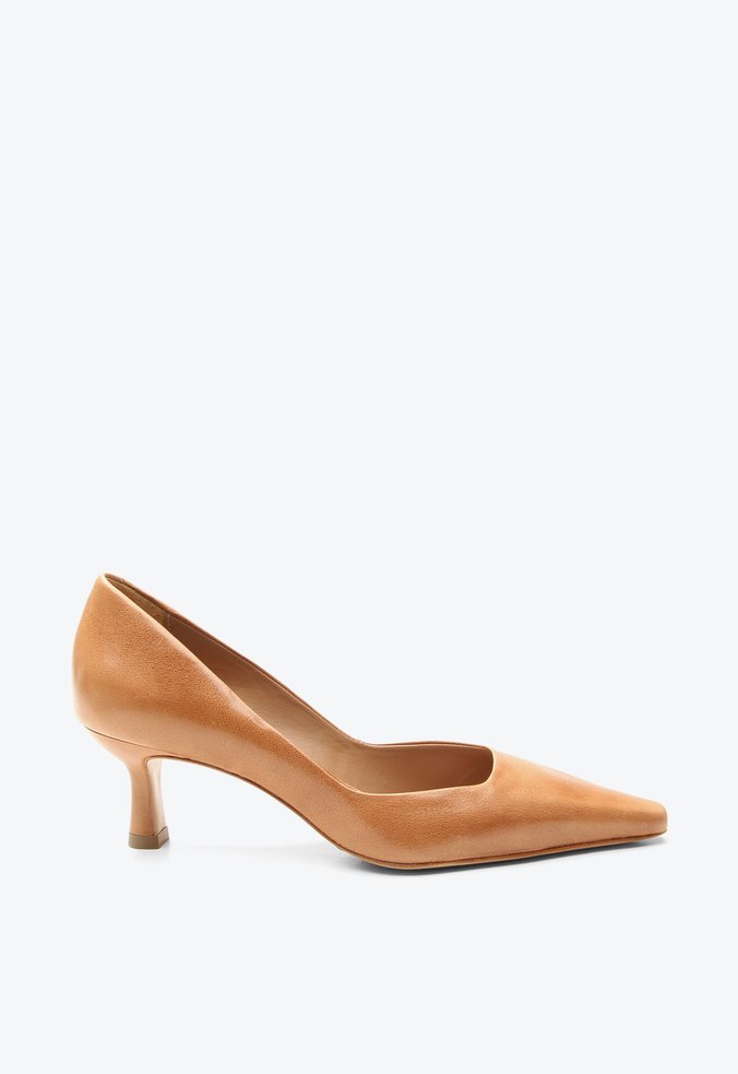 Scarpin Japão Caramelo