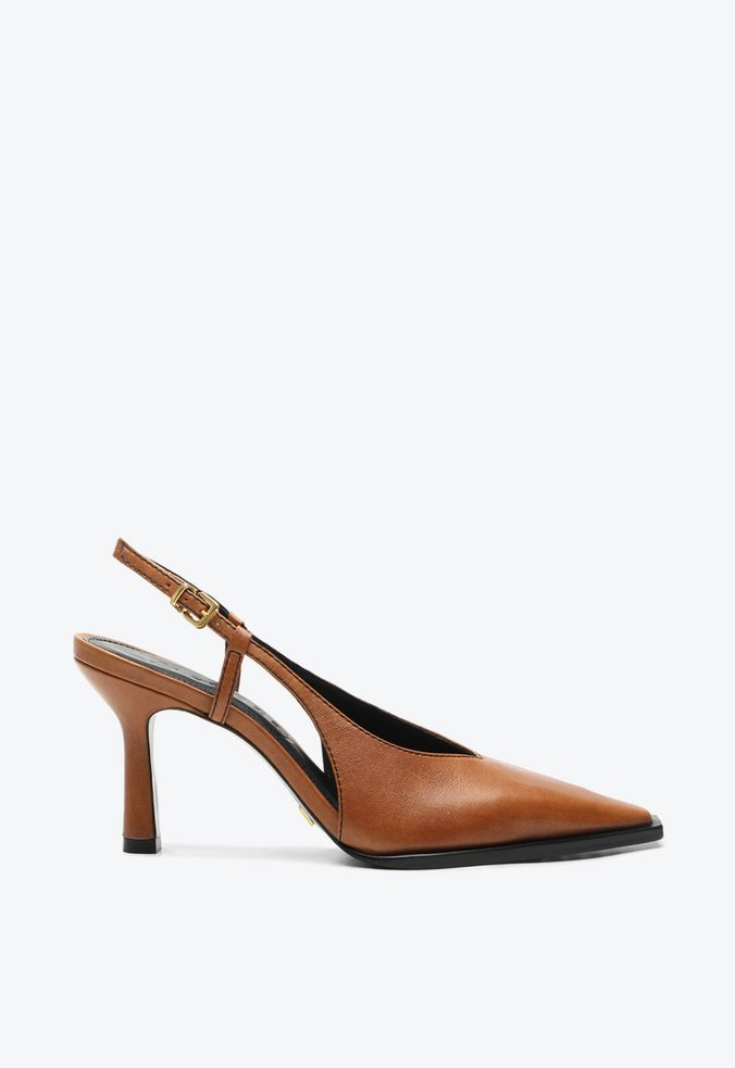 Slingback Maitê Caramelo