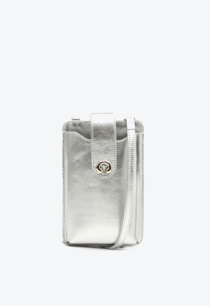 Porta Celular Mel Prata