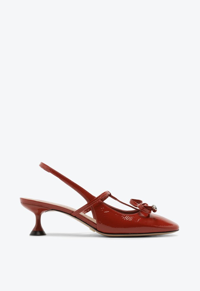 Slingback Brigitte Vermelho