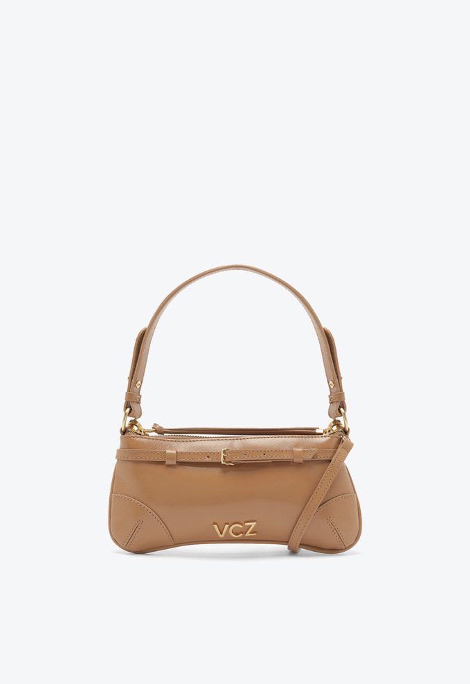 Bolsa Tote Priscila Pequena Marrom