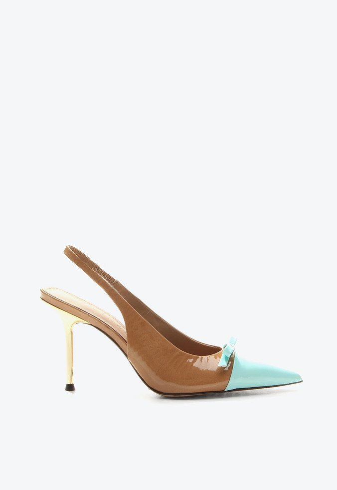 Slingback Cap Toe Yasmin Caramelo