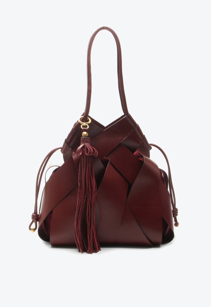 Bolsa Hobo Victoria Grande Vermelho