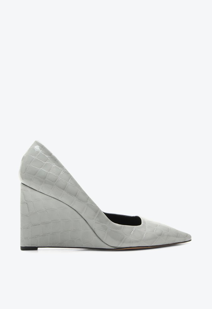 Scarpin Vitória Cinza 