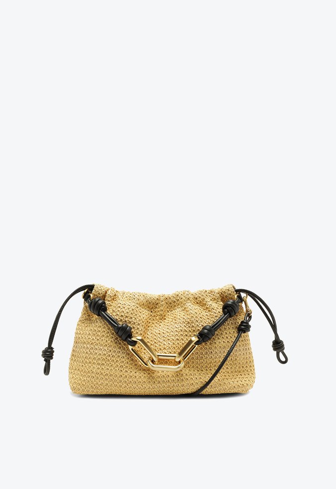 Bolsa Tiracolo Canoe Média Bege