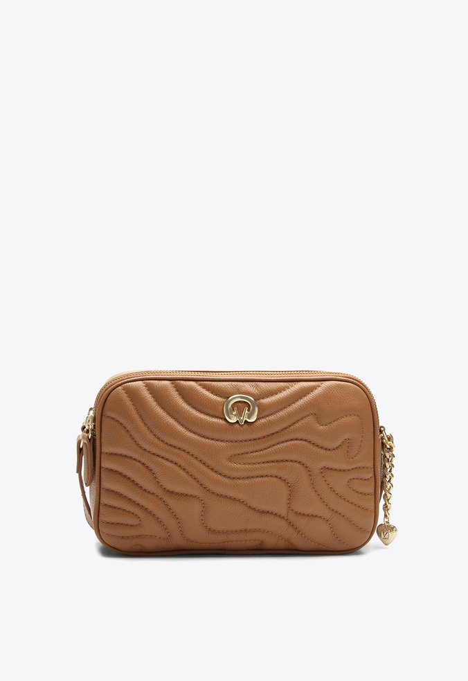 Bolsa Tiracolo Tamara Média Marrom
