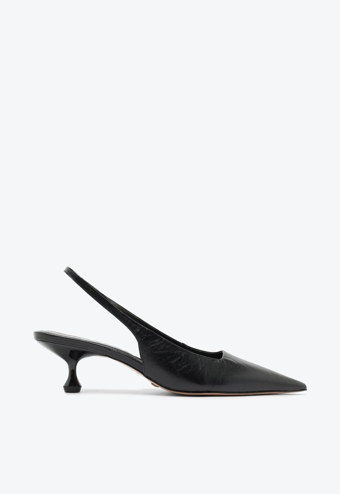 Slingback Servia Preto