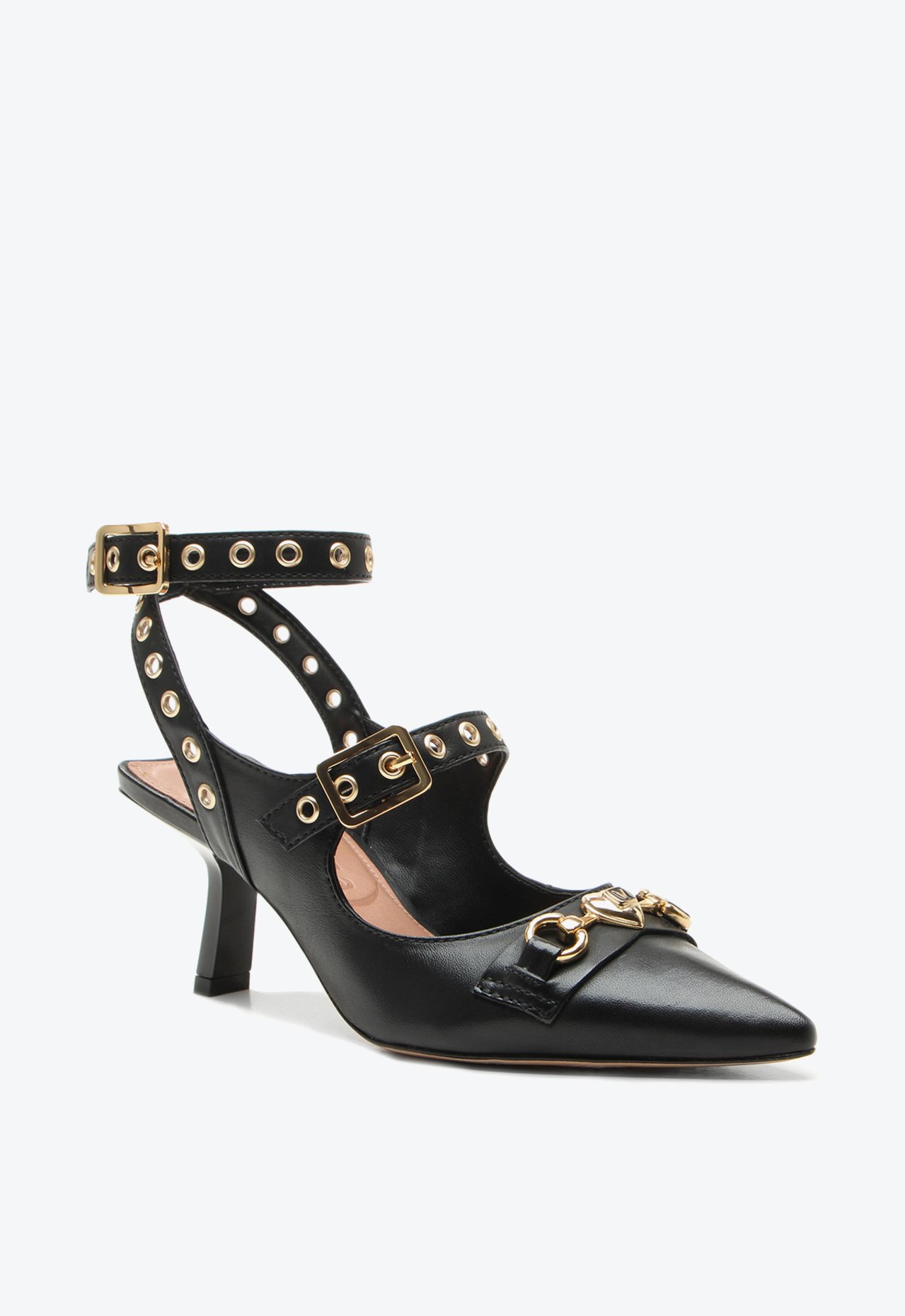 Mathias embellished slingback pumps deals
