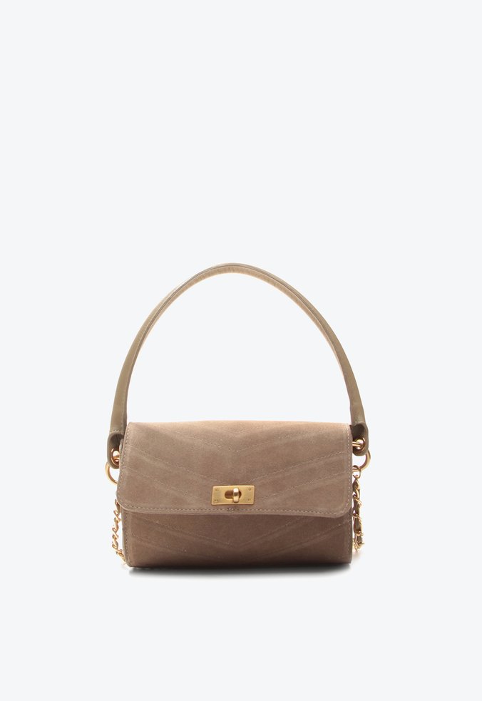 Bolsa Tiracolo Francisca Pequena Marrom
