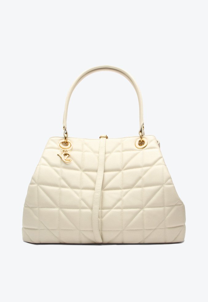 Bolsa Shopping Diandra Grande Bege