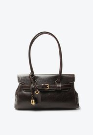 Bolsa Tote Lauryn Média Marrom