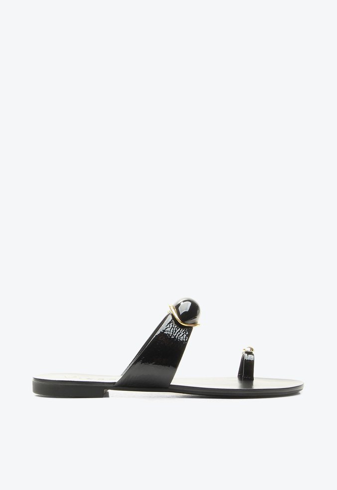 Flat Belluno Preto Verniz