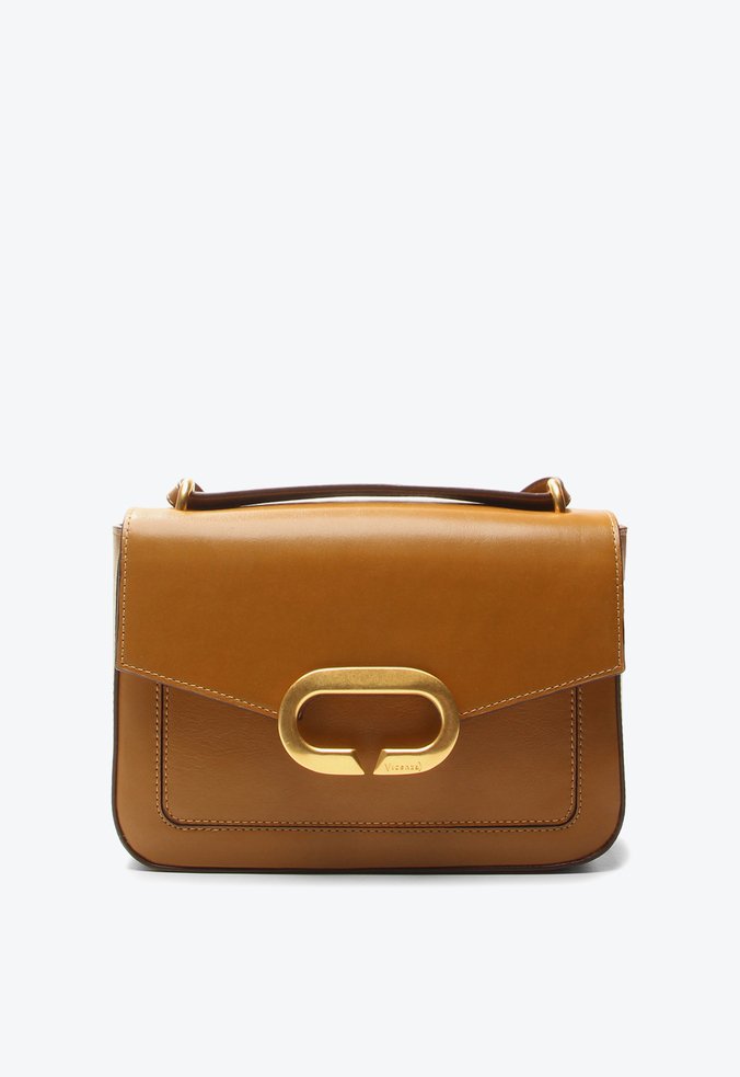 Bolsa Tiracolo Beatriz Média Caramelo | Vicenza