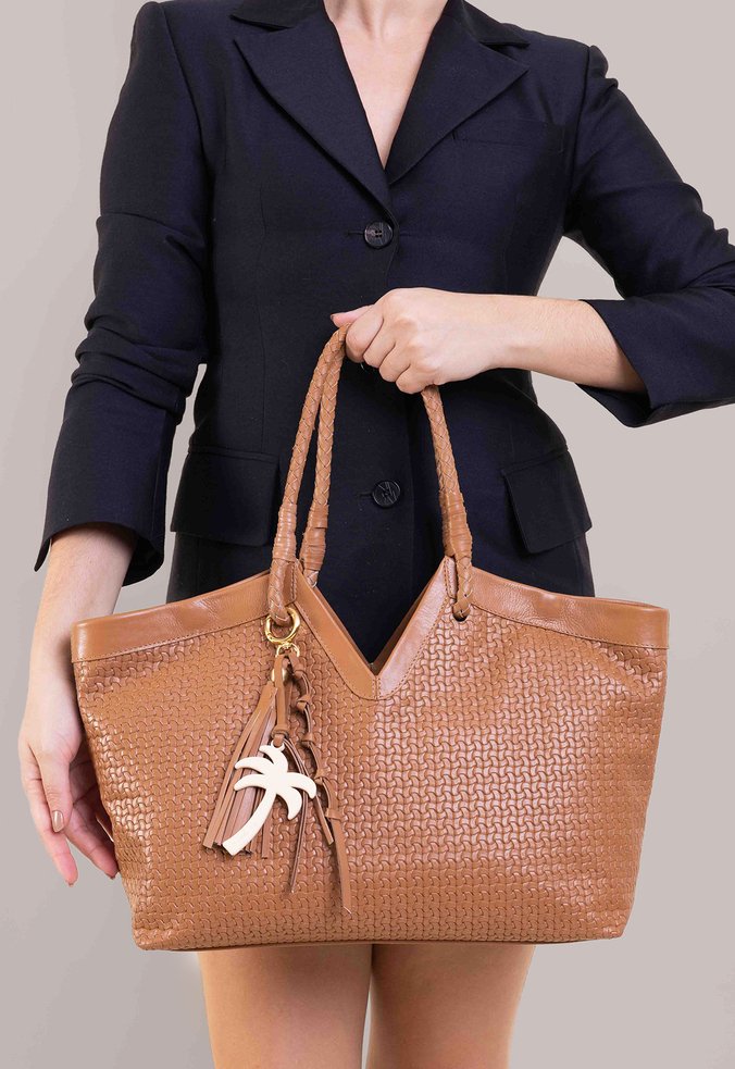Bolsa Shopping Solare Grande Caramelo | Vicenza