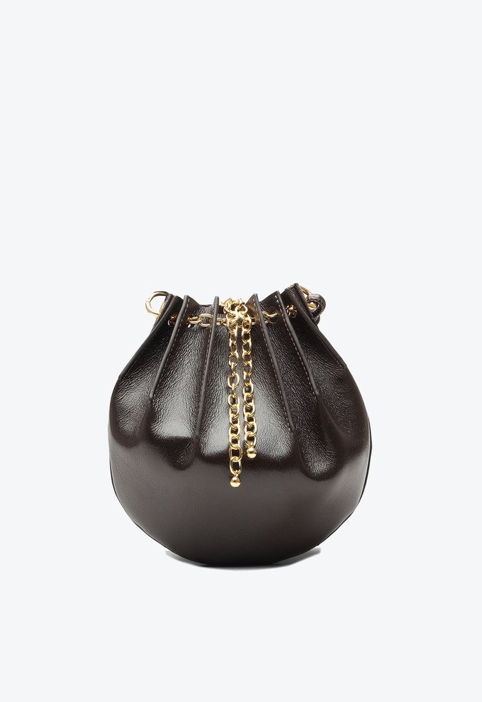 Bolsa Bucket Sienna Pequena Marrom