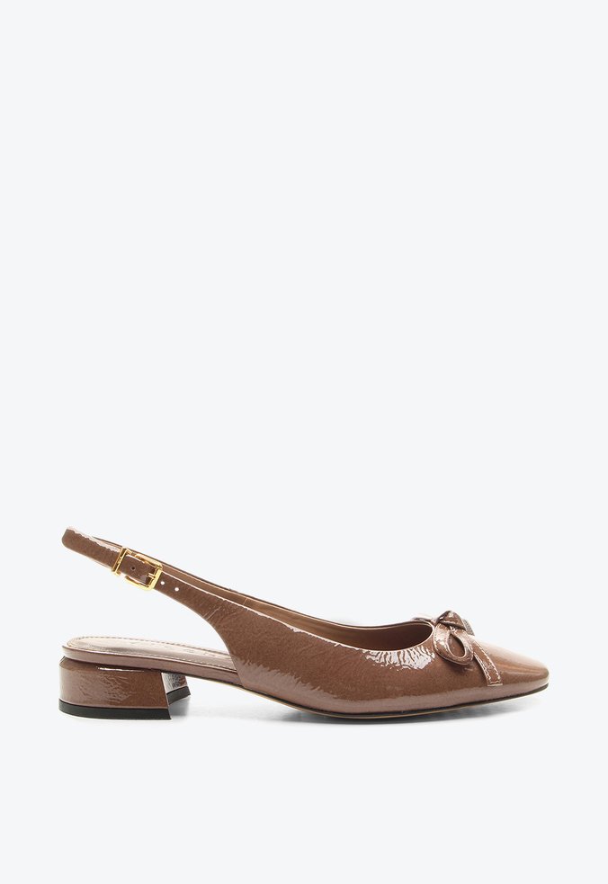Slingback Isa Marrom
