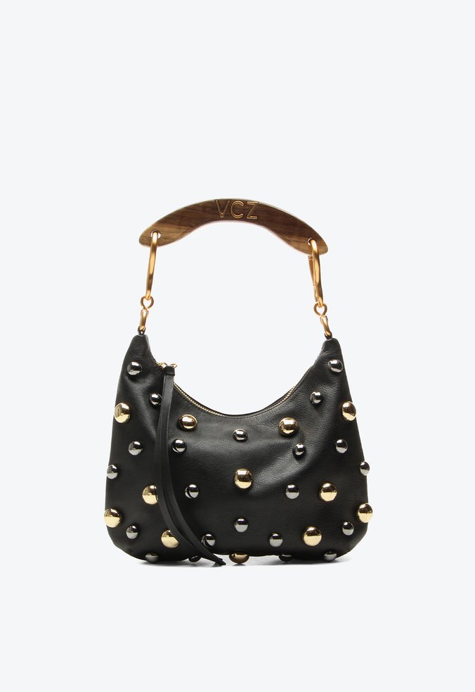 Bolsa Shoulder Moonlight Pequena Preto