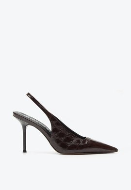 靴 BOHEMSEO SLEEK LEATHER BELTED SLINGBACK SLEEK LEATHER BELTED SLINGBACK | bohemseo