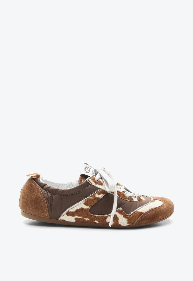 Tênis VZN02' Animal Print Camurça
