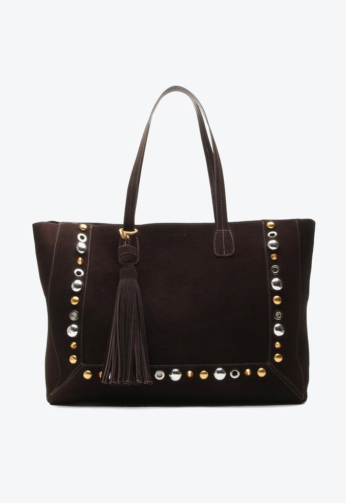 Bolsa Shopping Carolina Grande Marrom