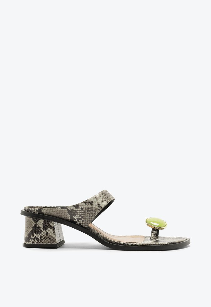 Tamanco De Dedo Safire Animal Print