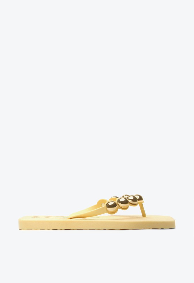 Flat Chinelo Flip Flop Amarelo
