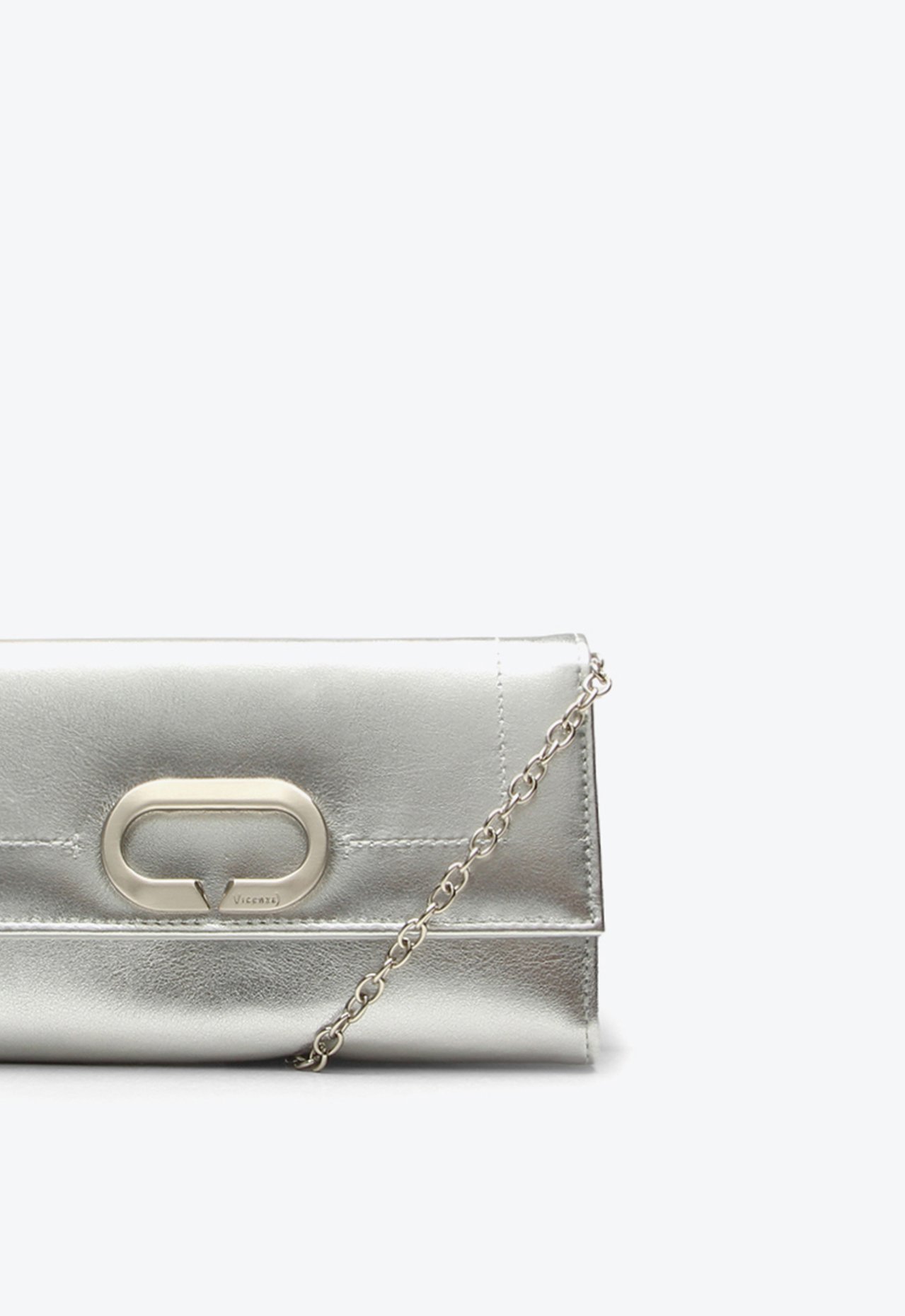 Bolsa Tiracolo Milly Pequena Prata | Vicenza