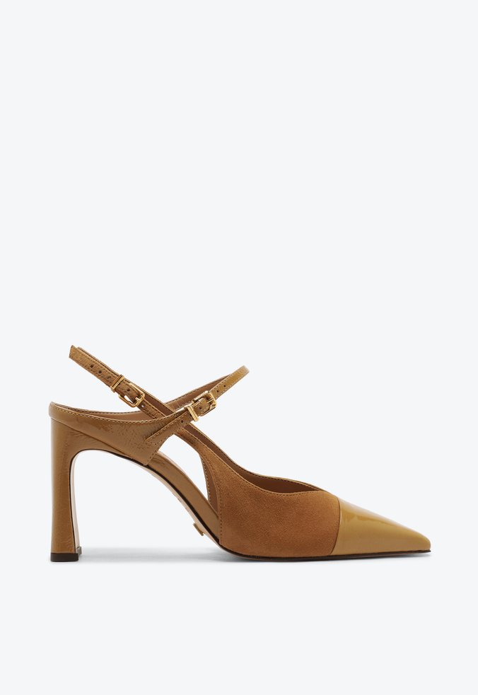 Slingback Cintia Marrom
