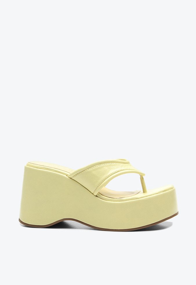Tamanco Benim Amarelo