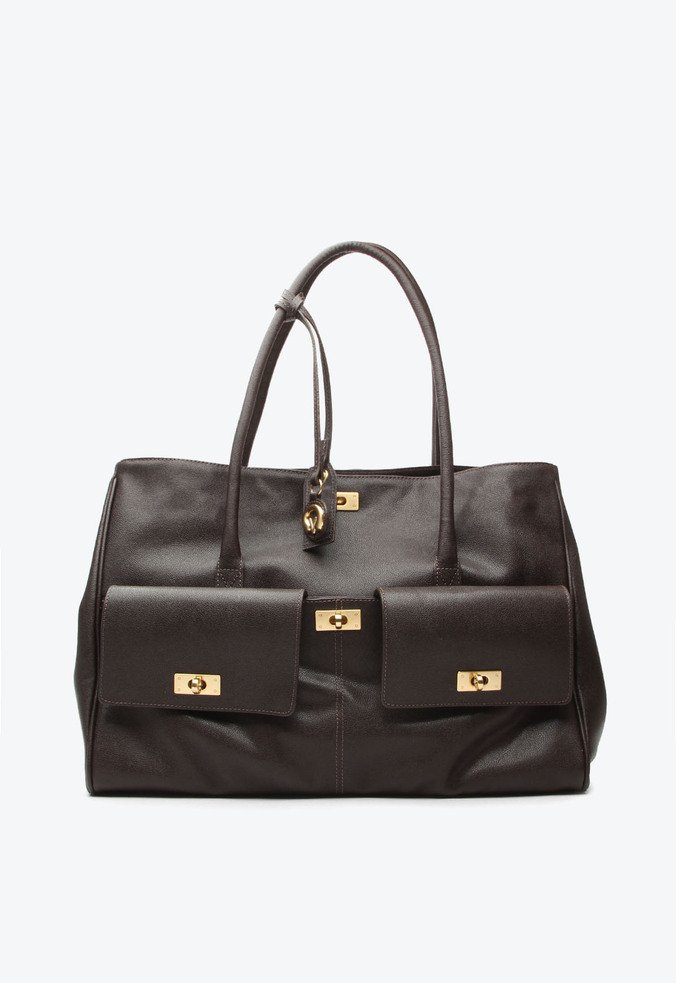 Bolsa Tote Bethany Grande Marrom