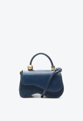 Bolsa Tiracolo Jodie Pequena Azul | Vicenza