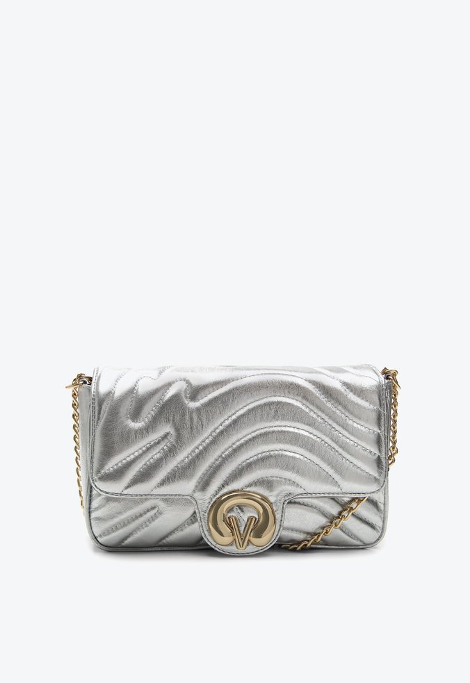 Bolsa Tiracolo Lily Média Prata