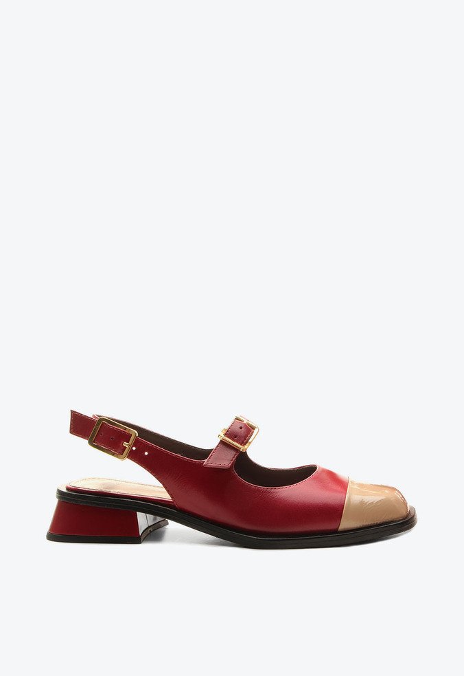 Slingback Irene Vermelho