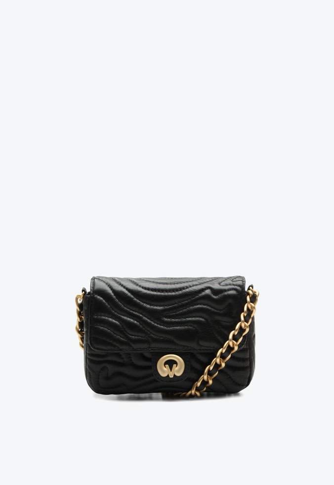 Bolsa Tiracolo Eva Pequena Preto